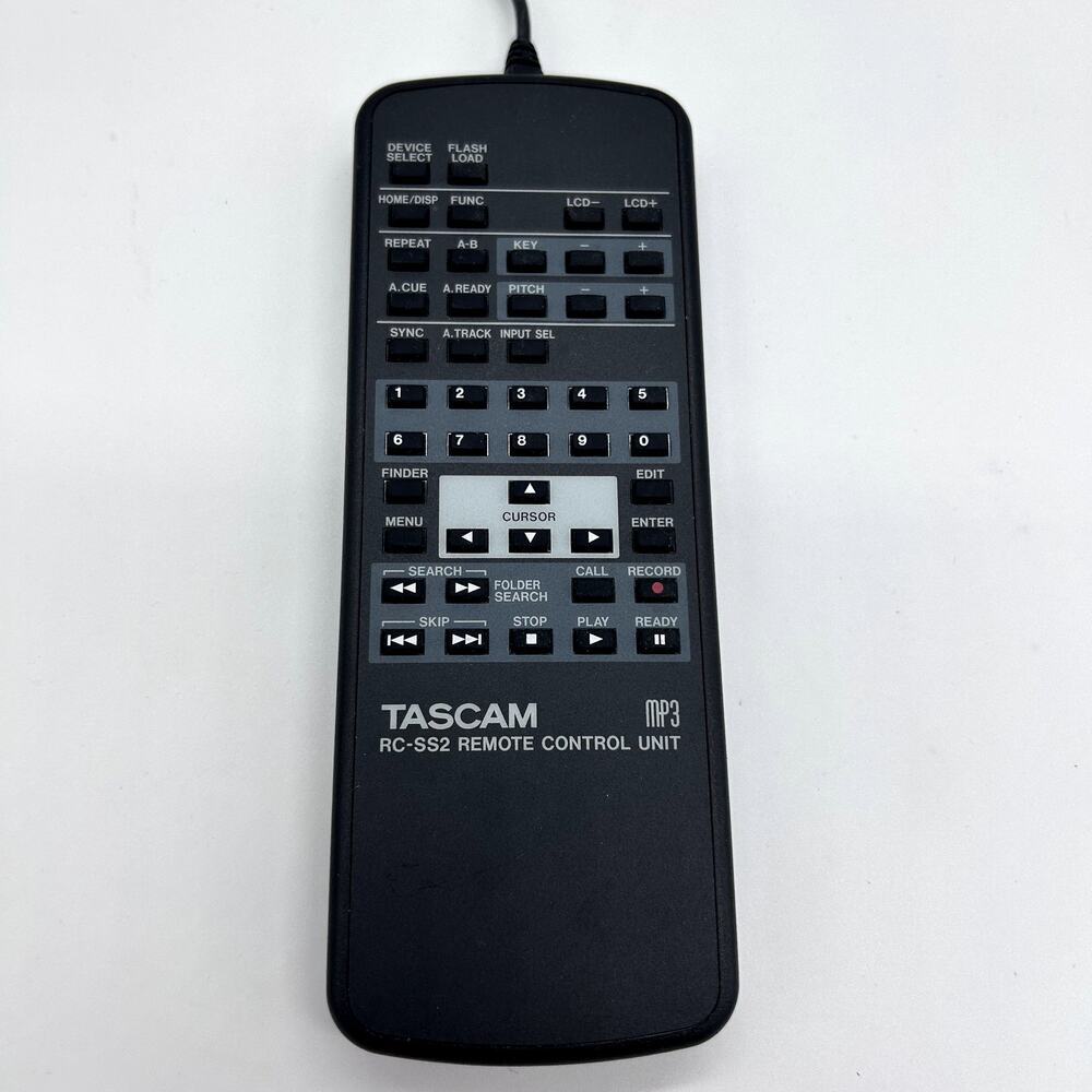 Tascam RC-SS2 Remote Control Unit Replacement Audio Wired